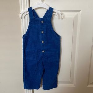 Blue Corduroy Overalls